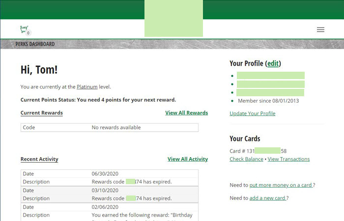 Retail Loyalty Program